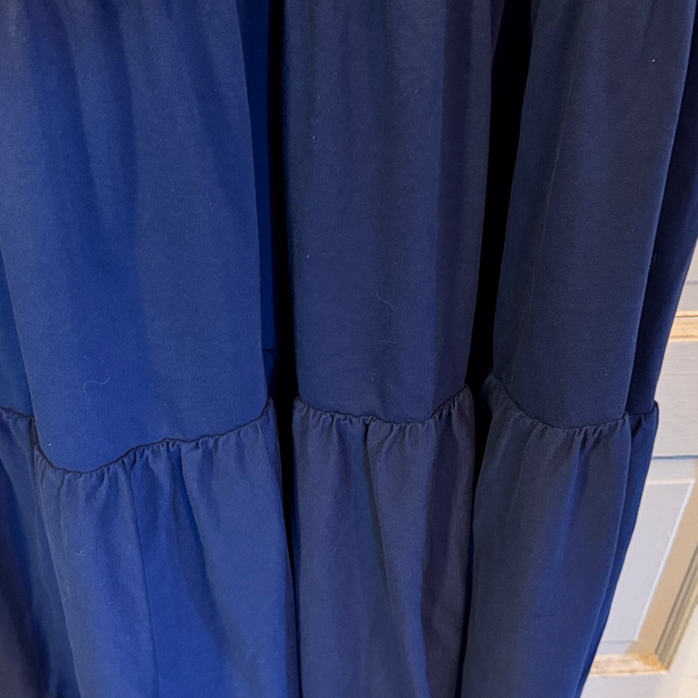 Lilly Pulitzer Malone Navy Blue Maxi Dress XXL - Picture 8 of 9